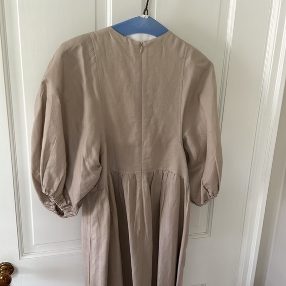 Hunter Bell extra small linen Palmer dress - Picture 5 of 7